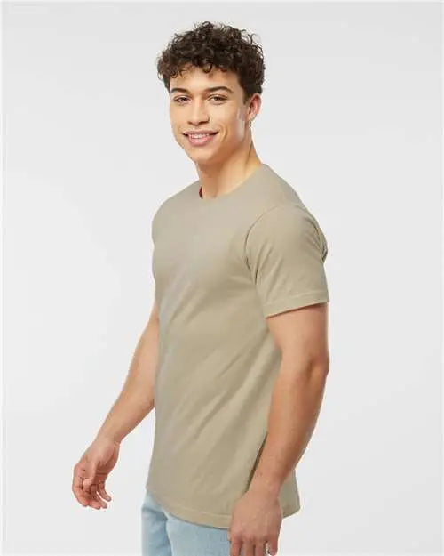 Tultex 202 Fine Jersey T-shirt - Sand
