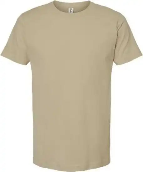 Tultex 202 Fine Jersey t Shirt Sand