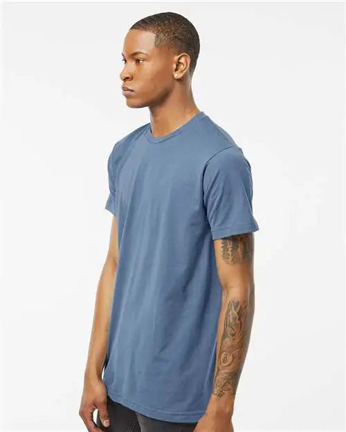 Tultex 202 Fine Jersey T-shirt - Slate