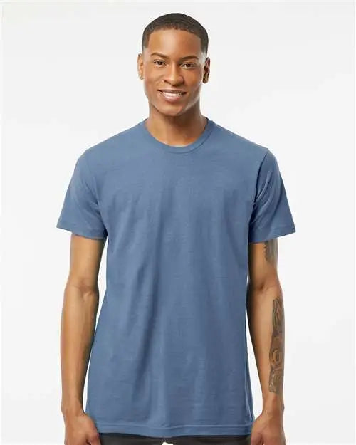 Tultex 202 Fine Jersey T-shirt - Slate