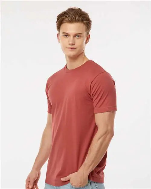 Tultex 202 Fine Jersey T-shirt - Terracotta