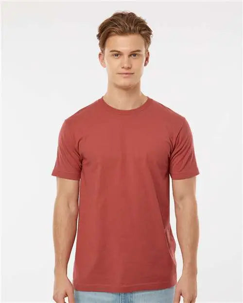 Tultex 202 Fine Jersey T-shirt - Terracotta