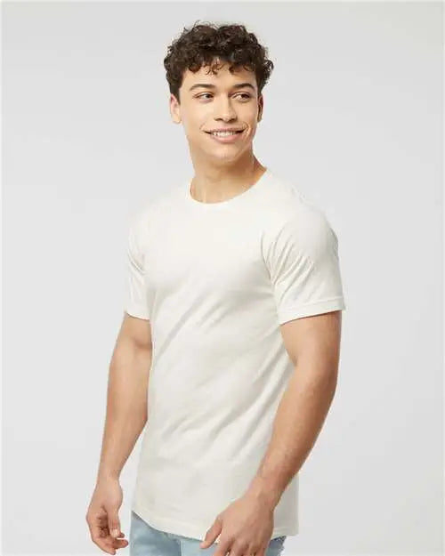 Tultex 202 Fine Jersey T-shirt - Vintage White