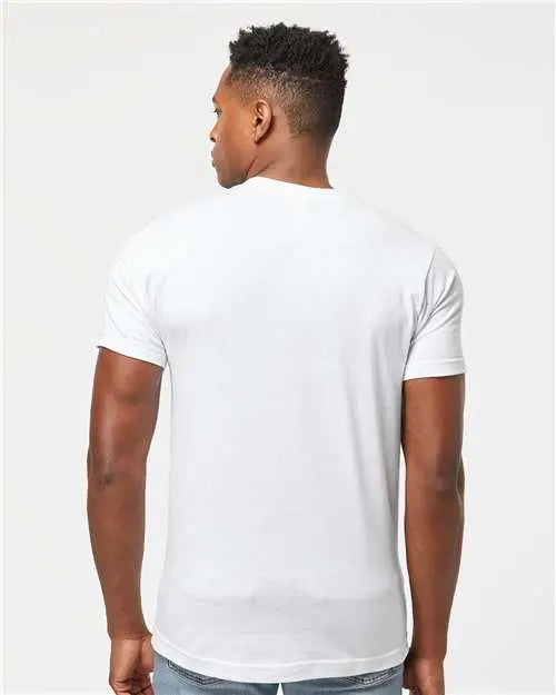 Tultex 202 Fine Jersey T-shirt - White