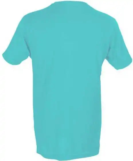 Tultex 202 Unisex Fine Jersey T-shirt - Aqua