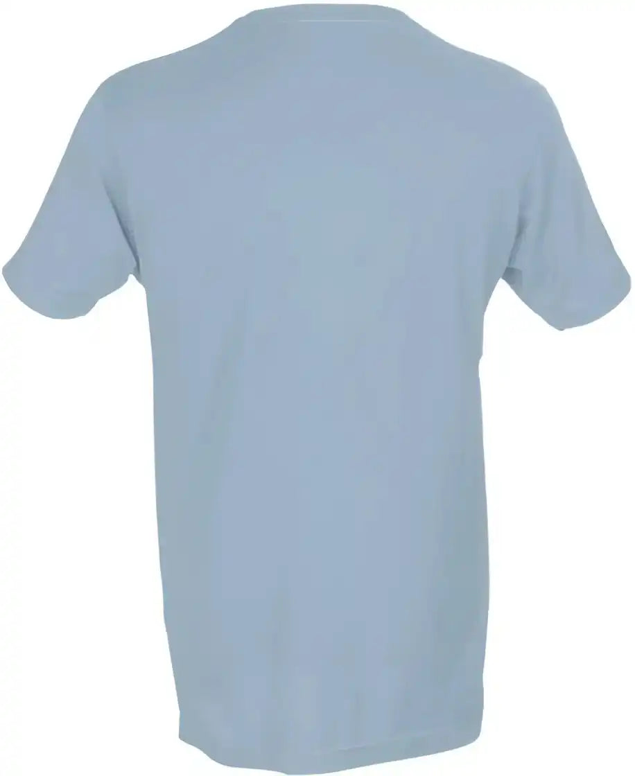 Tultex 202 Unisex Fine Jersey t Shirt Baby Blue