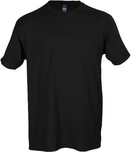 Tultex 202 Unisex Fine Jersey t Shirt Black