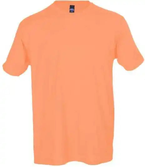 Tultex 202 Unisex Fine Jersey T-shirt - Cantaloupe