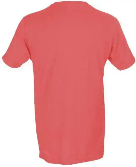 Tultex 202 Unisex Fine Jersey T-shirt - Coral