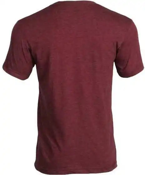 Tultex 202 Unisex Fine Jersey t Shirt Heather Burgundy