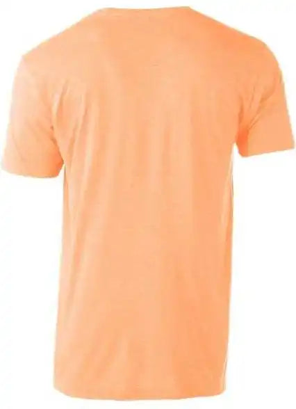 Tultex 202 Unisex Fine Jersey T-shirt - Heather Cantaloupe