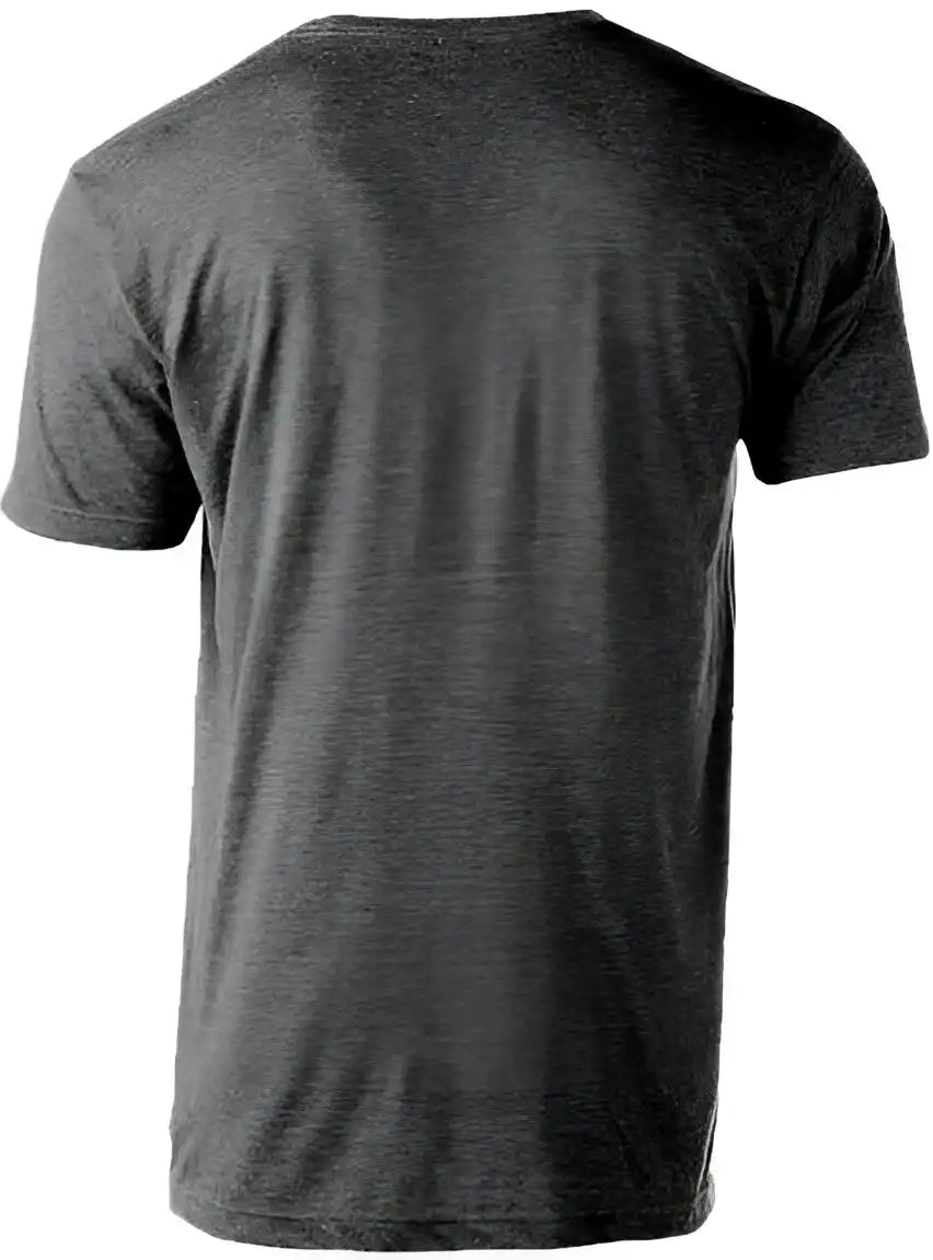 Tultex 202 Unisex Fine Jersey t Shirt Heather Charcoal