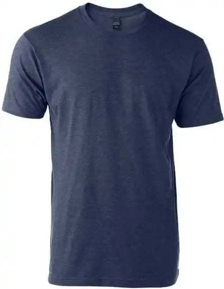 Tultex 202 Unisex Fine Jersey t Shirt Heather Denim
