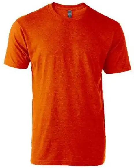 Tultex 202 Unisex Fine Jersey t Shirt Heather Orange