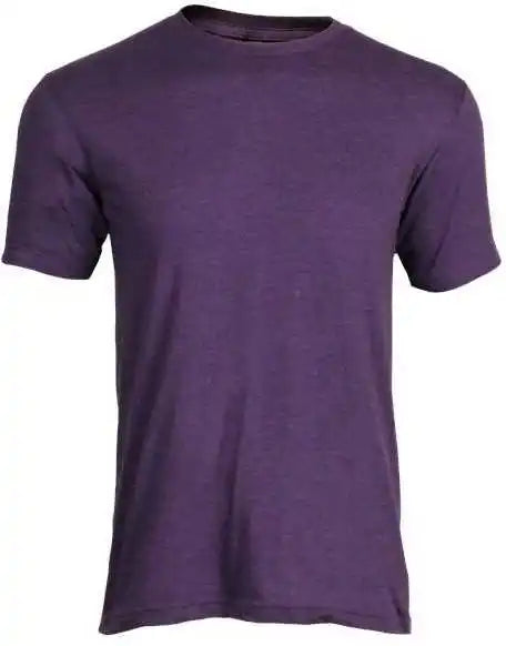 Tultex 202 Unisex Fine Jersey t Shirt Heather Purple