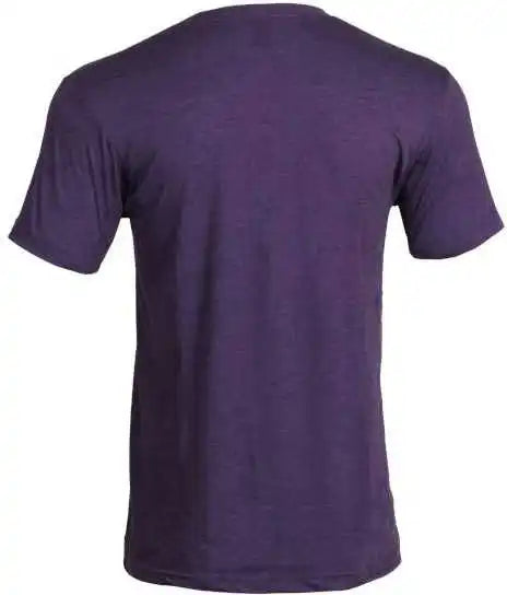 Tultex 202 Unisex Fine Jersey t Shirt Heather Purple