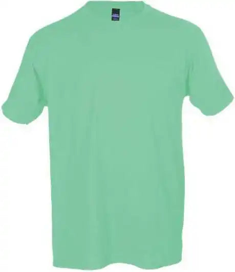 Tultex 202 Unisex Fine Jersey t Shirt Neo Mint