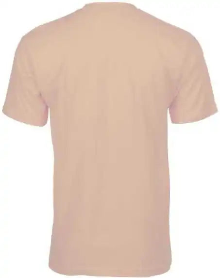 Tultex 202 Unisex Fine Jersey t Shirt Peach