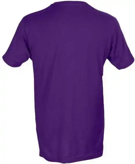 Tultex 202 Unisex Fine Jersey t Shirt Purple