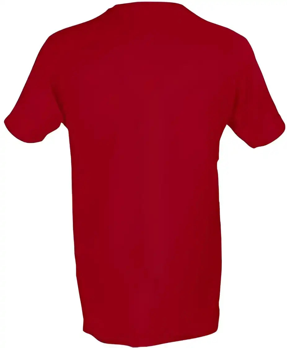 Tultex 202 Unisex Fine Jersey t Shirt Red