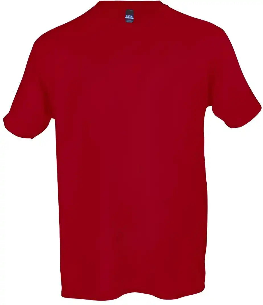 Tultex 202 Unisex Fine Jersey t Shirt Red