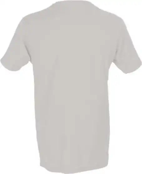 Tultex 202 Unisex Fine Jersey t Shirt Silver