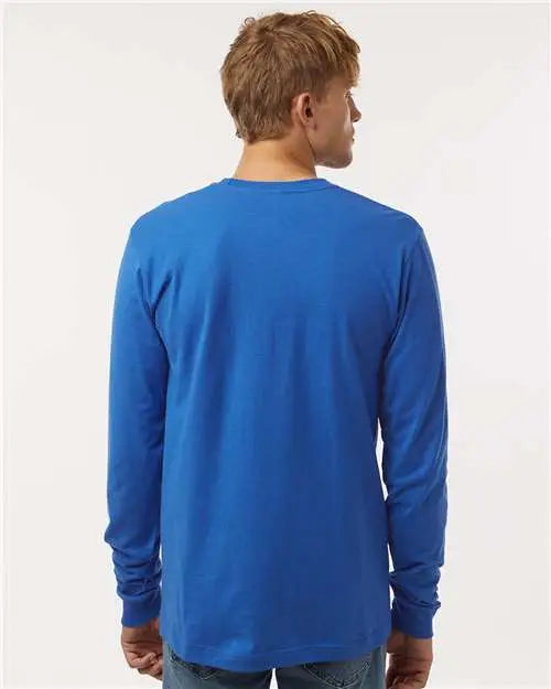 Tultex 202ls Fine Jersey Long Sleeve T-shirt - Royal