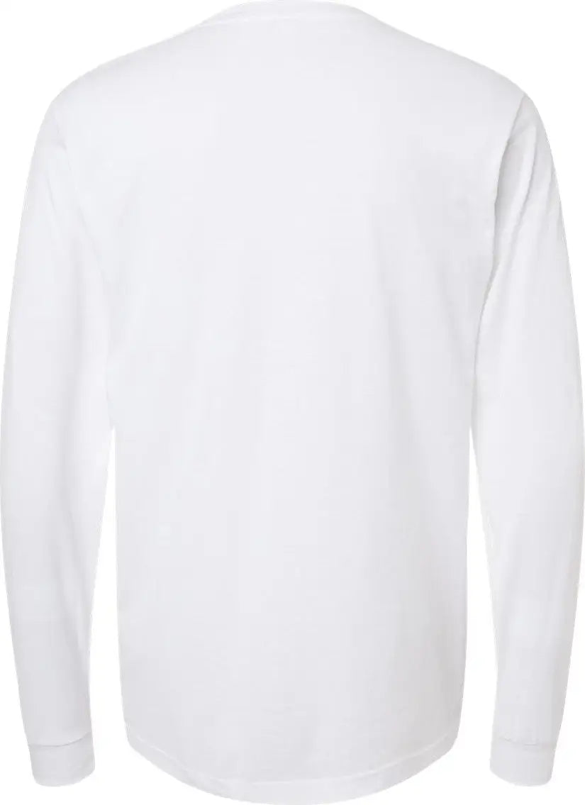 Tultex 202ls Fine Jersey Long Sleeve T-shirt - White