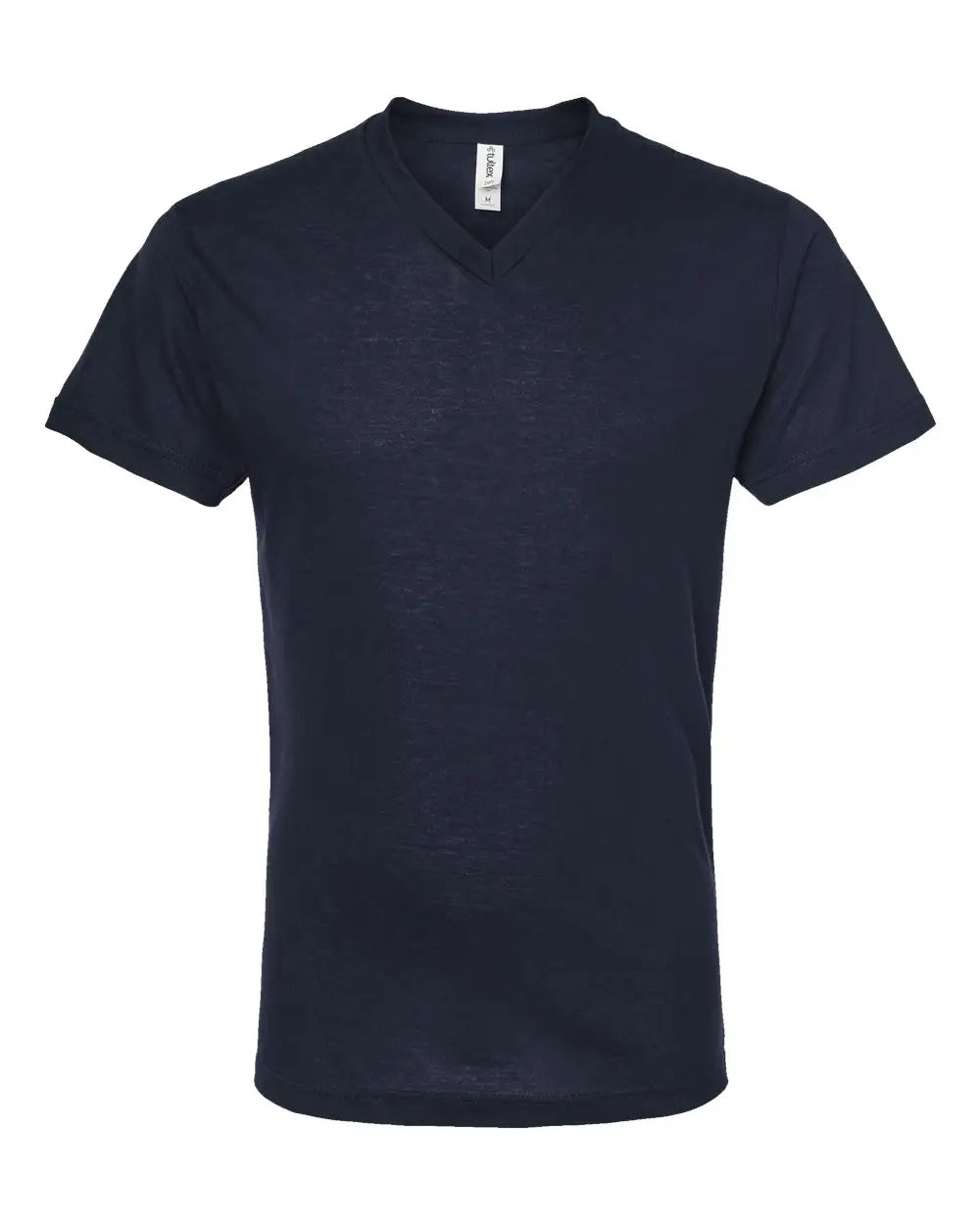 Tultex 207m Poly-rich V-neck T-shirt - 207 - Navy