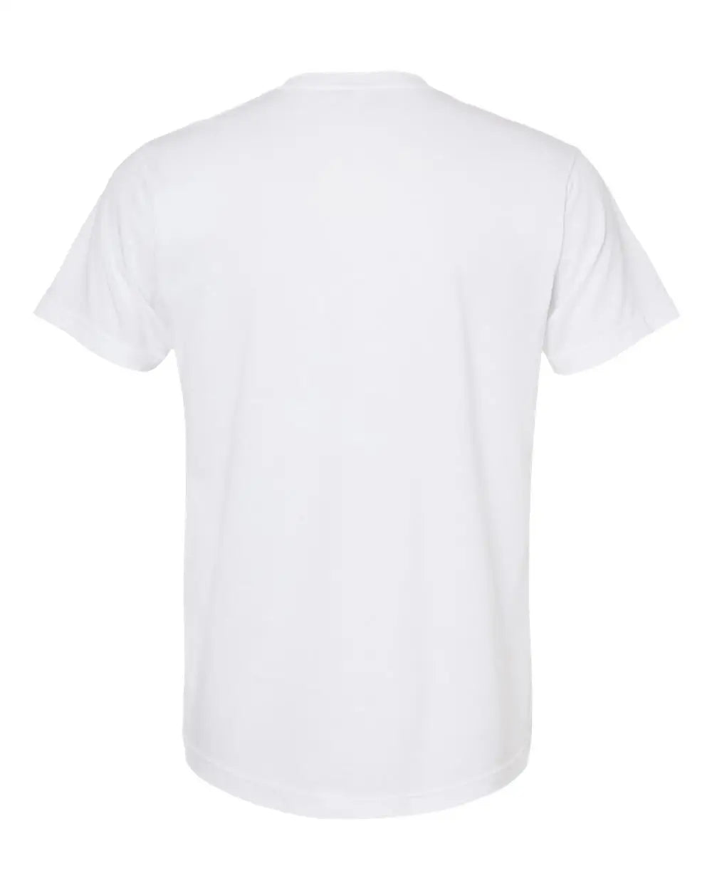 Tultex 207m Poly-rich V-neck T-shirt - 207 - White