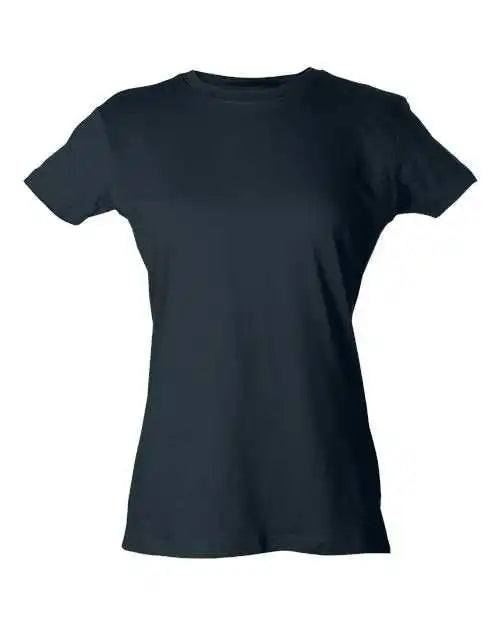 Tultex 213 Women’s Slim Fit Fine Jersey T-shirt - Charcoal