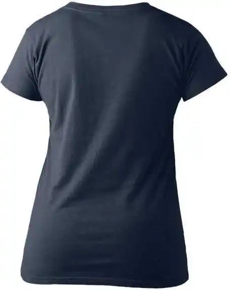 Tultex 213 Women’s Slim Fit Fine Jersey T-shirt - Indigo
