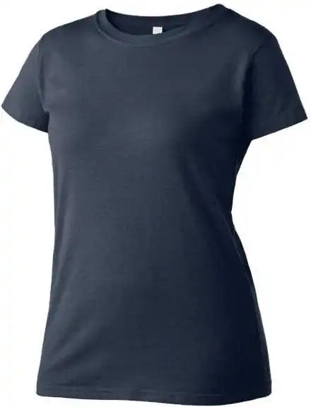 Tultex 213 Women’s Slim Fit Fine Jersey T-shirt - Indigo