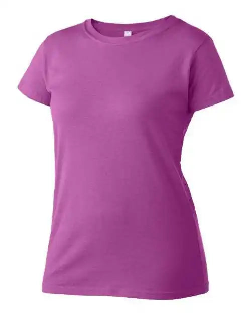 Tultex 213 Women’s Slim Fit Fine Jersey T-shirt - Orchid