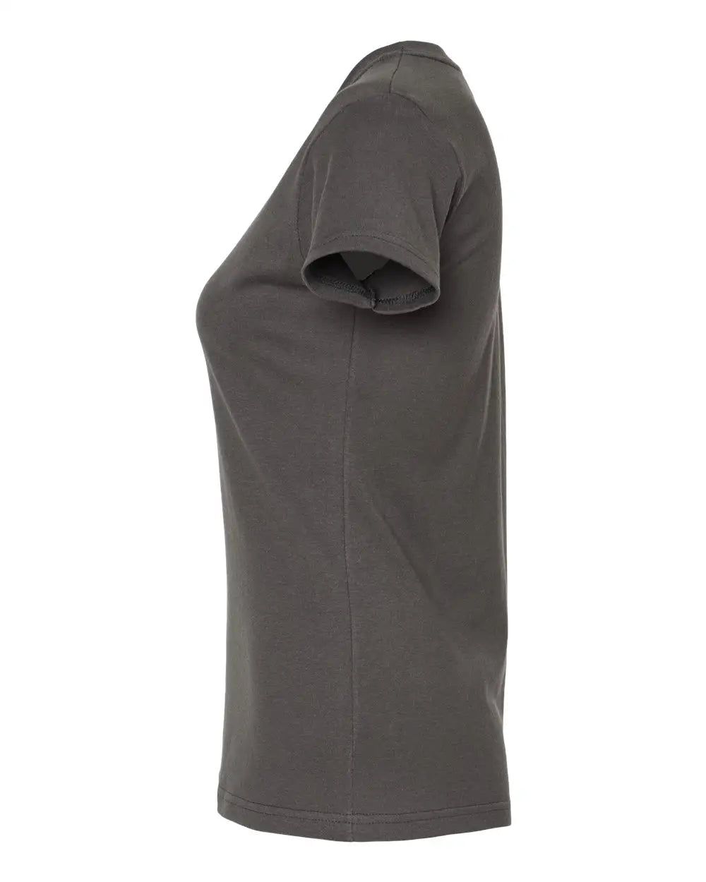 Tultex 213m Women’s Fine Jersey Slim Fit T-shirt - 213 - Charcoal