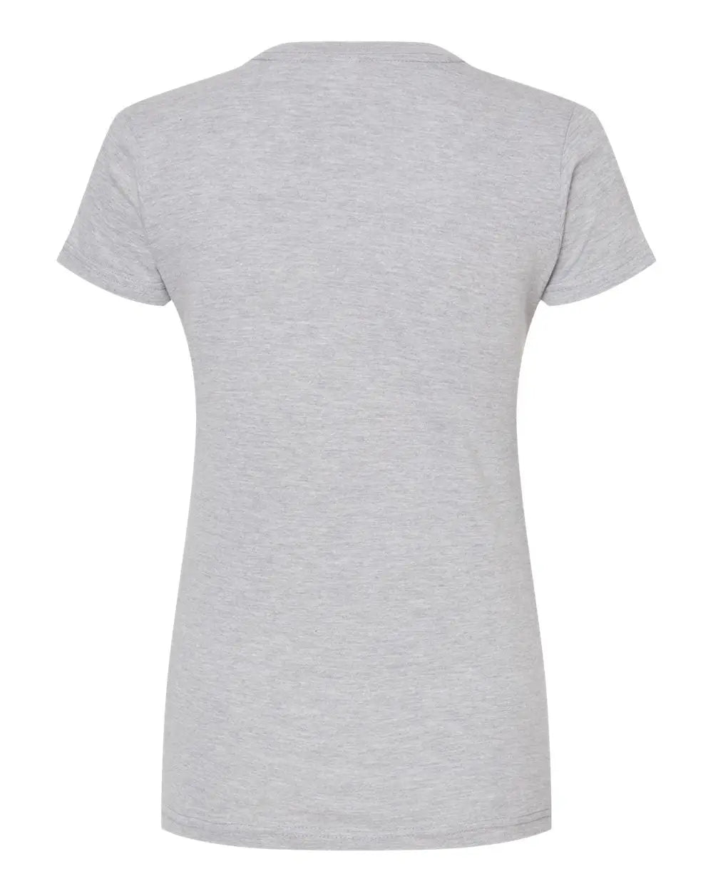 Tultex 213m Women’s Fine Jersey Slim Fit T-shirt - 213 - Heather Gray