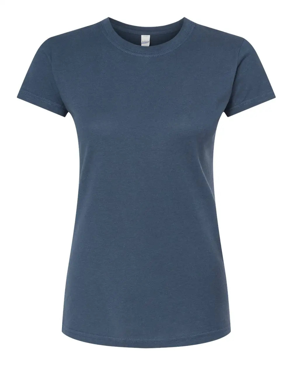 Tultex 213m Women’s Fine Jersey Slim Fit T-shirt - 213 - Indigo - Ladies Xs