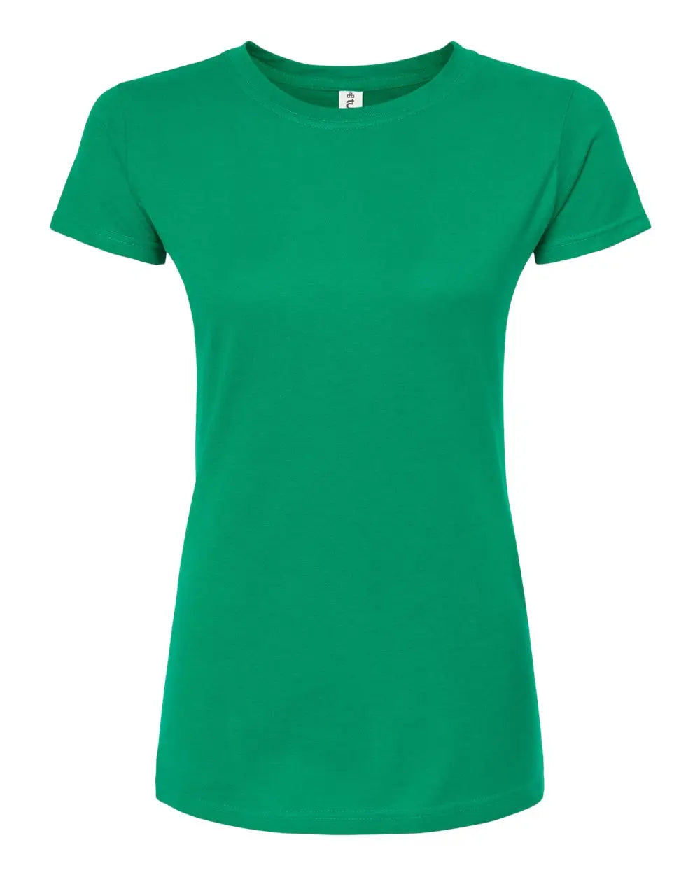 Tultex 213m Women’s Fine Jersey Slim Fit T-shirt - 213 - Kelly Green - Ladies Xs