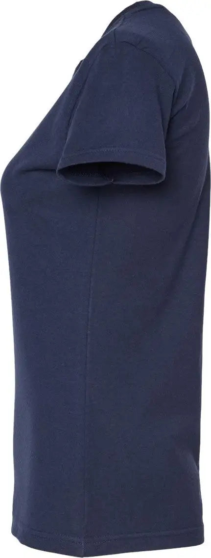 Tultex 213m Women’s Fine Jersey Slim Fit T-shirt - 213 - Navy