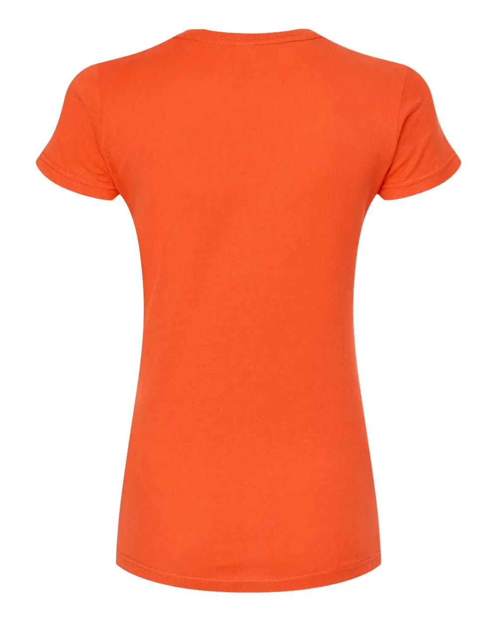 Tultex 213m Women’s Fine Jersey Slim Fit T-shirt - 213 - Orange - Ladies Xs