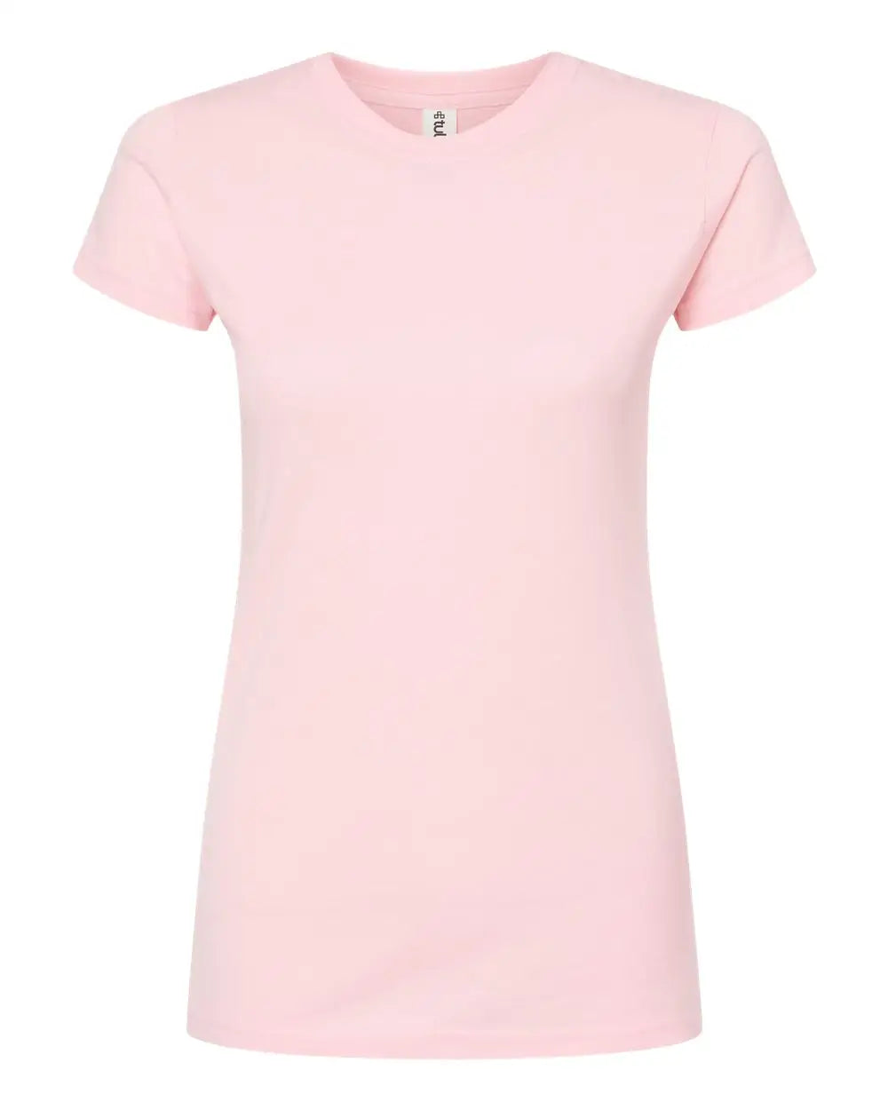 Tultex 213m Women’s Fine Jersey Slim Fit T-shirt - 213 - Pink - Ladies Xs