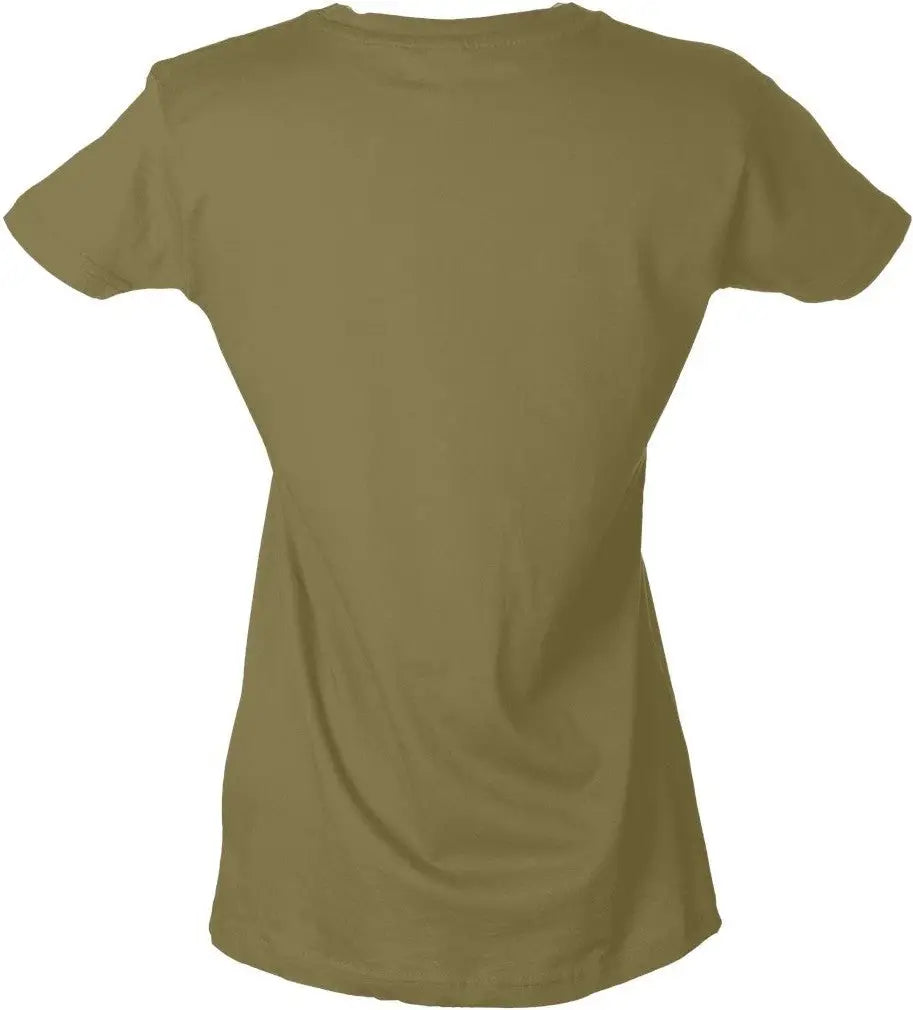 Tultex 213m Women’s Fine Jersey Slim Fit T-shirt - 213 - Sand (disc) - (disc) / Ladies s