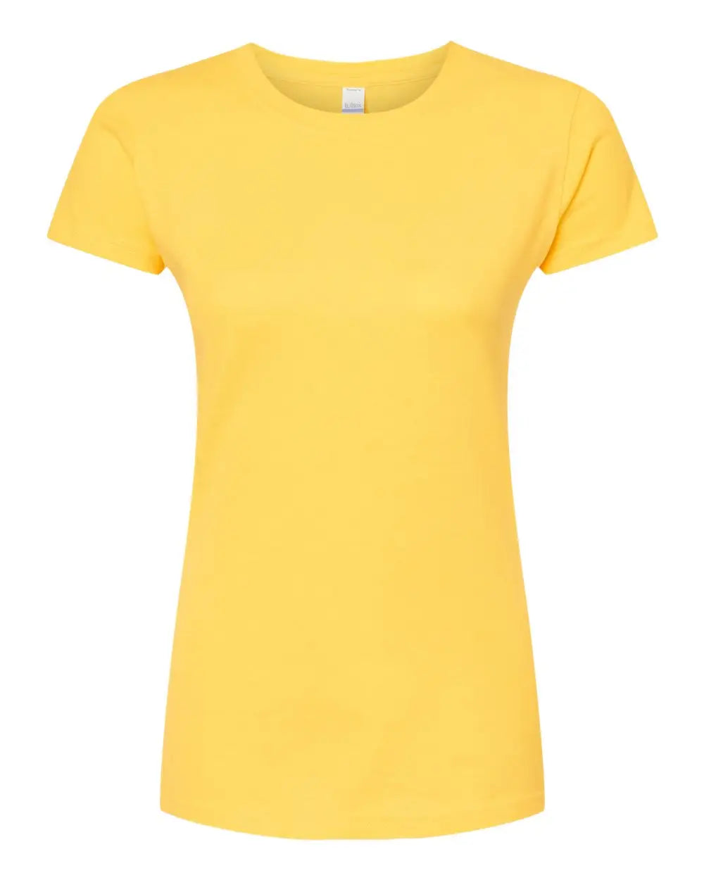 Tultex 213m Women’s Fine Jersey Slim Fit T-shirt - 213 - Sunshine - Ladies Xs