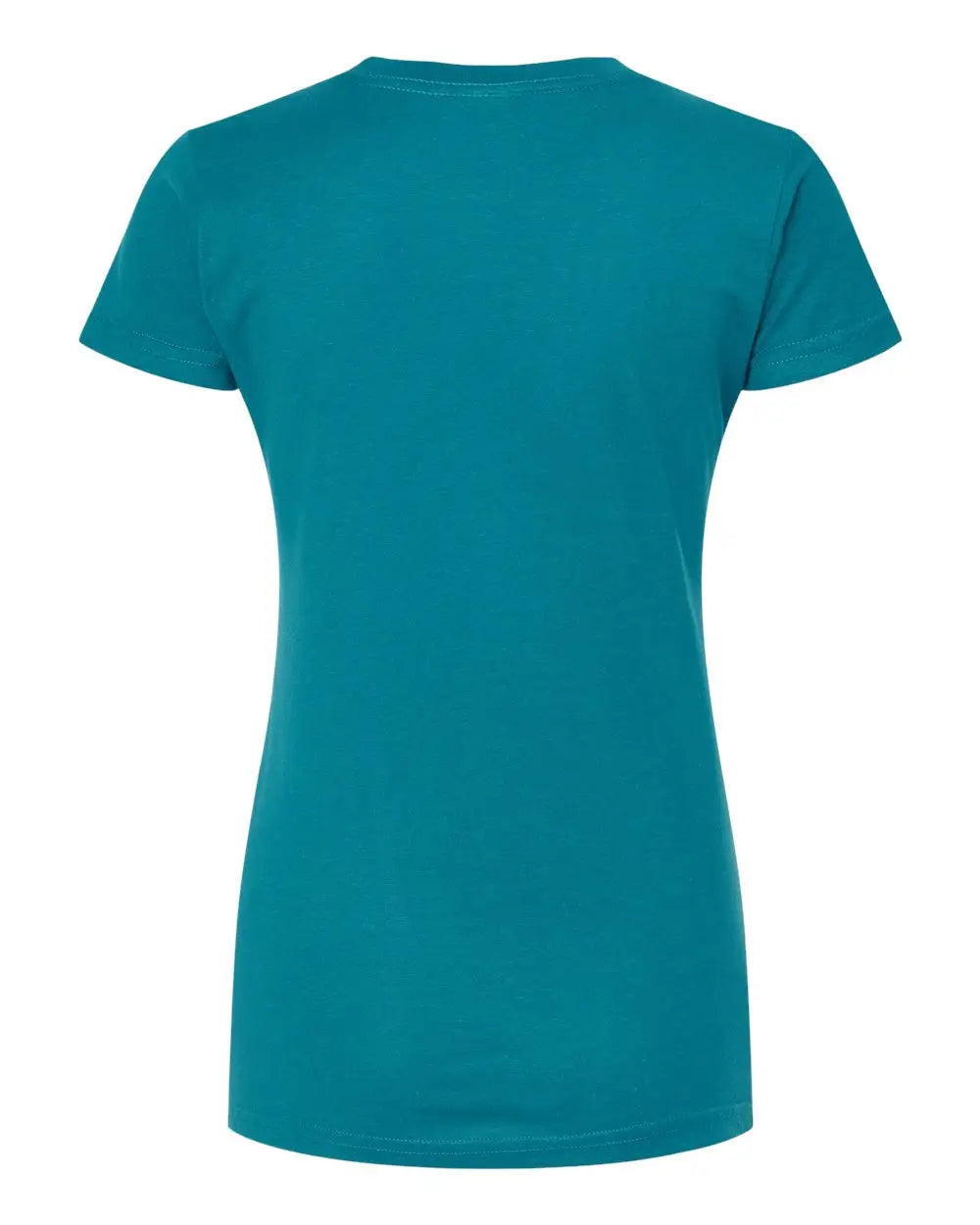 Tultex 213m Women’s Fine Jersey Slim Fit T-shirt - 213 - Teal - Ladies Xs