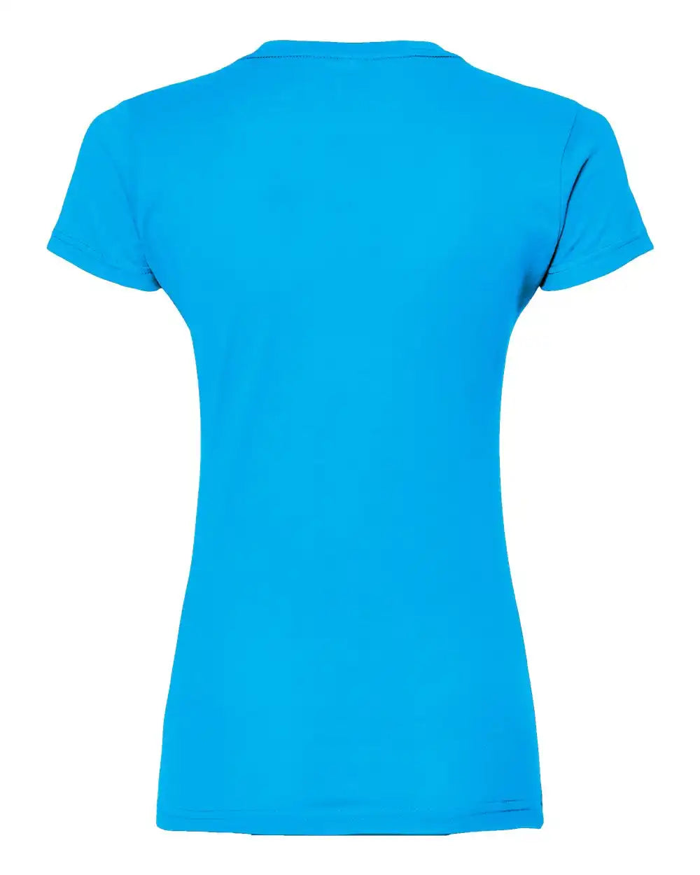 Tultex 213m Women’s Fine Jersey Slim Fit T-shirt - 213 - Turquoise - Xs