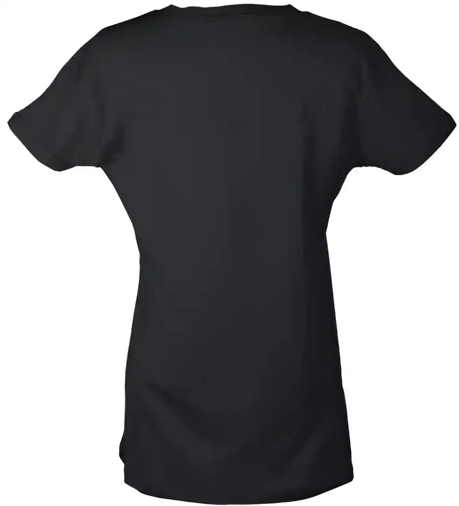 Tultex 216 Women’s Classic Fit Fine Jersey t Shirt Black