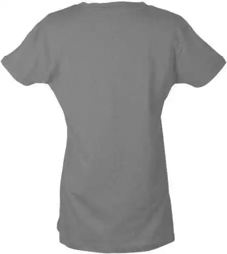 Tultex 216 Women’s Classic Fit Fine Jersey T-shirt - Heather Grey