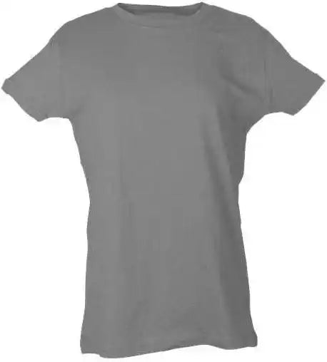 Tultex 216 Women’s Classic Fit Fine Jersey T-shirt - Heather Grey
