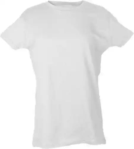Tultex 216 Women’s Classic Fit Fine Jersey t Shirt White