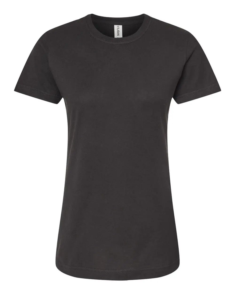 Tultex 216m Women’s Fine Jersey Classic Fit T-shirt - 216 - Black - Ladies s